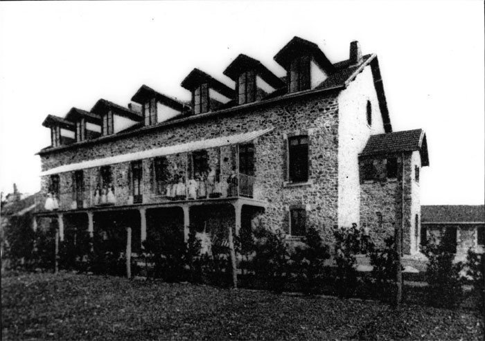 l'ancien hôpital Laënnec à Chantenay