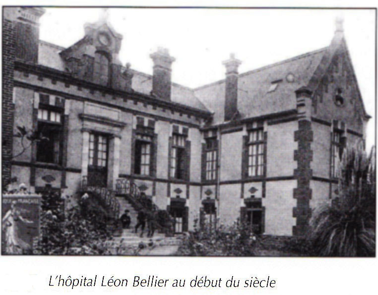 l'hôpital Bellier au début du XXe siècle