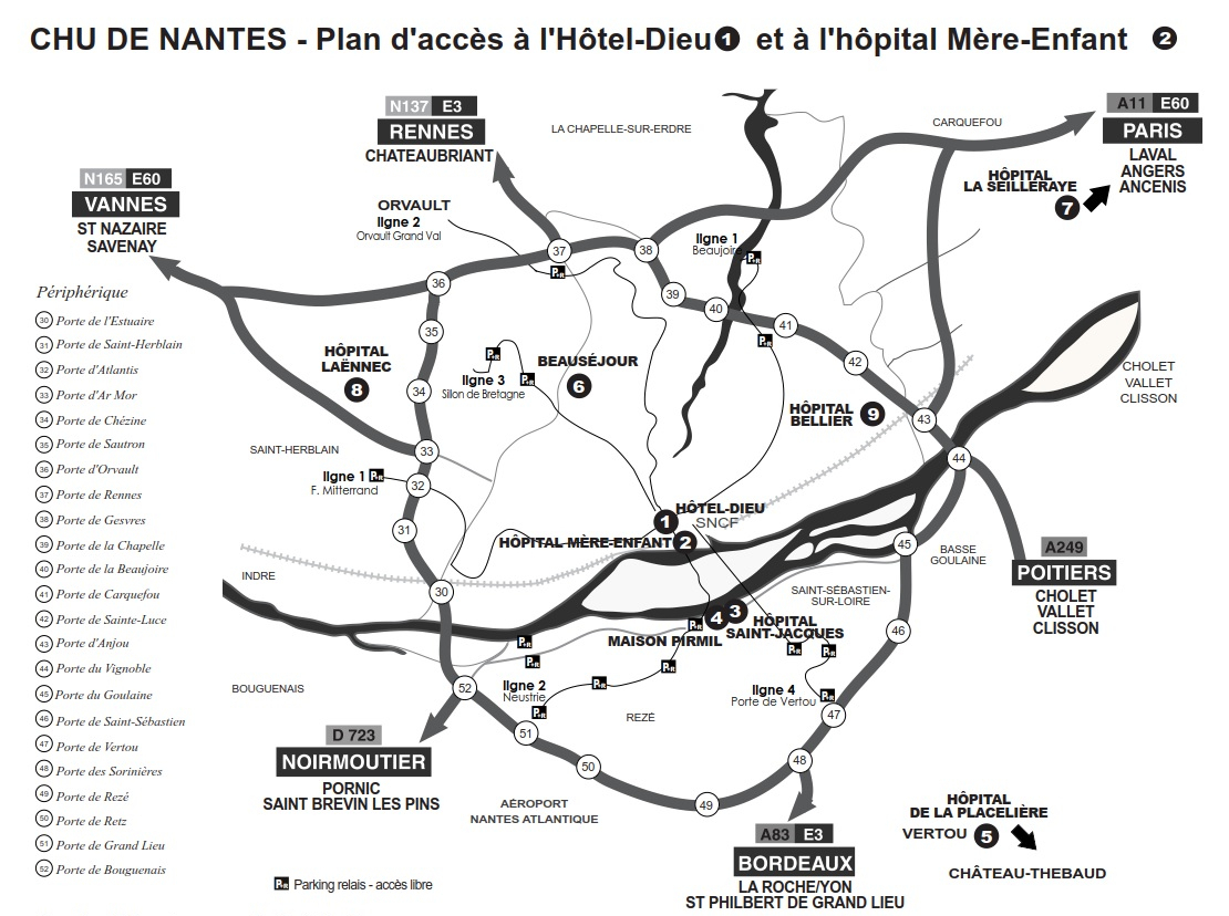 Plan accès